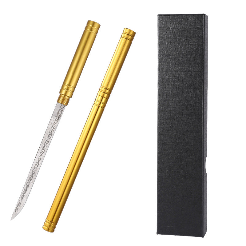🔥Beperkte tijd halve prijs🔥All Steel Bawn Stuff, kampeergereedschapsmes