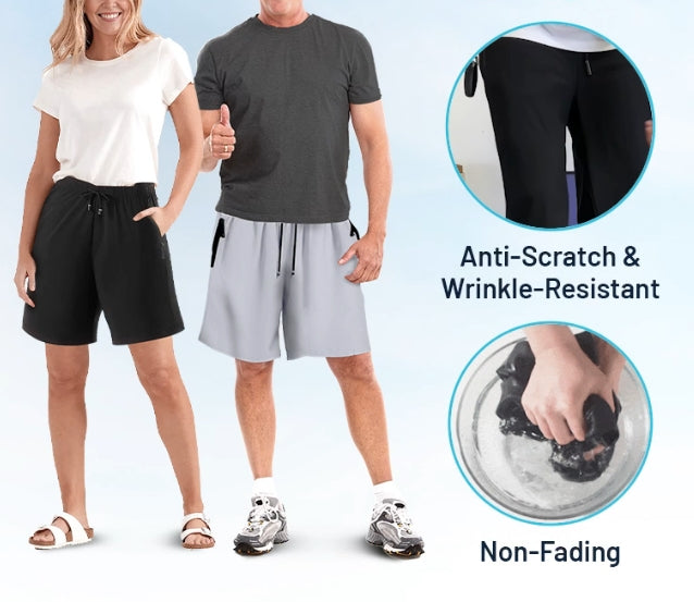 🔥Hot Sale 50% OFF💝✨Unisex Ice Silk Quick Drying Stretch Shorts