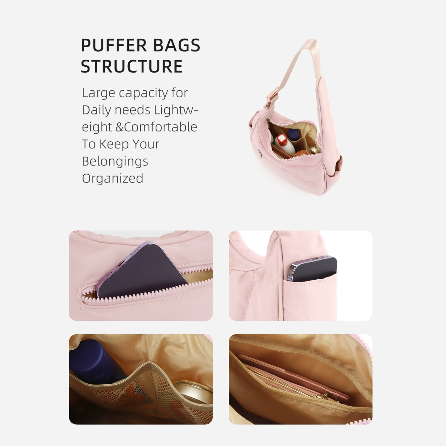 ⏳ Limited time 50% off! 💥Nylon Large Capacity Down Bag(The more you buy, the higher the discount)
