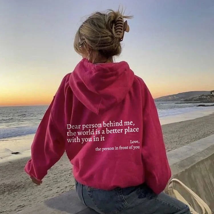 💝'Dear Person Behind Me' Sweatshirt
