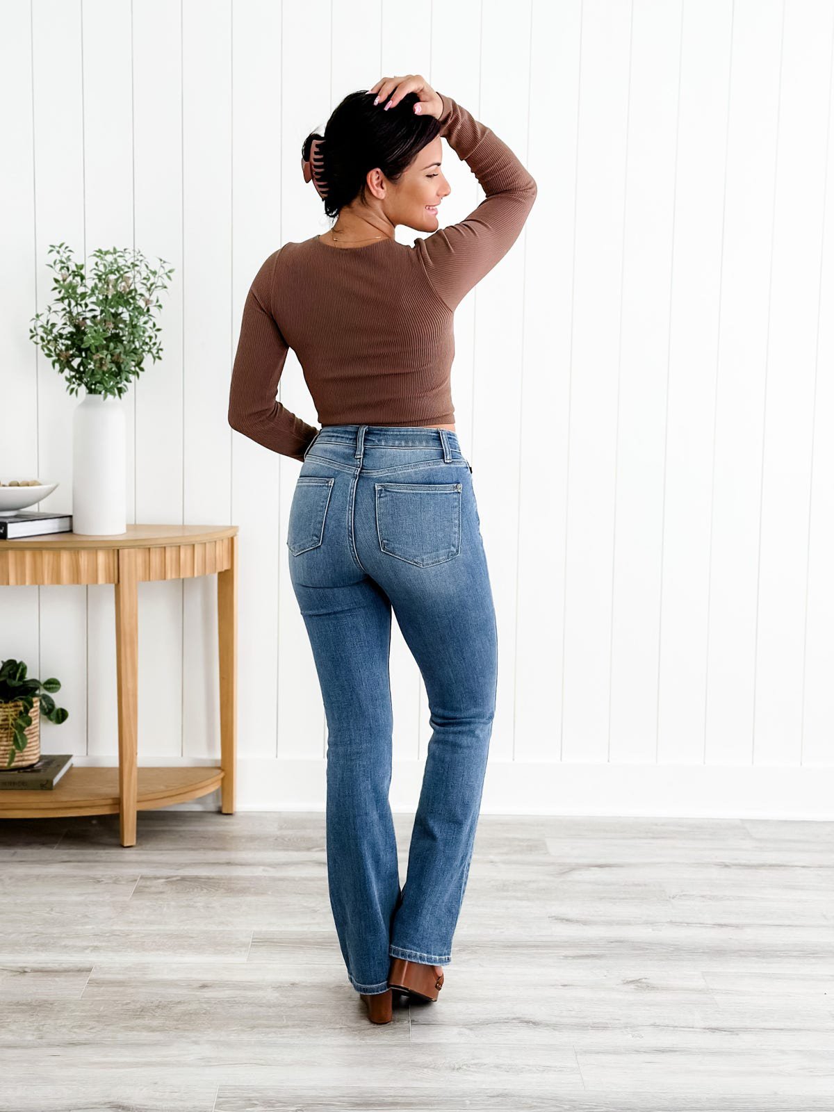 🍂🍂Holy Grail Tummy Control Bootcut Jeans👖