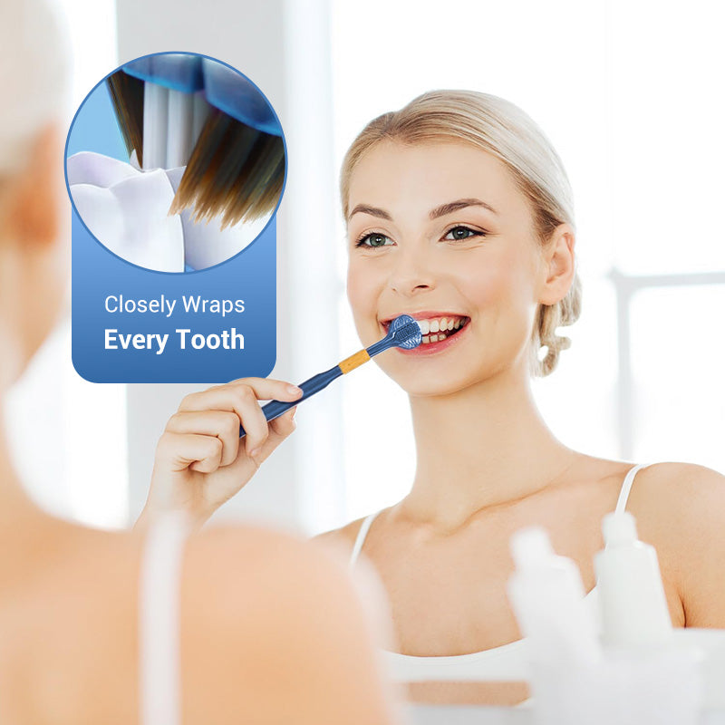 🔥 LAST DAY PROMOTION - 50%OFF 🔥 Three-head multi-angle cleaning toothbrush to ensure your oral safety