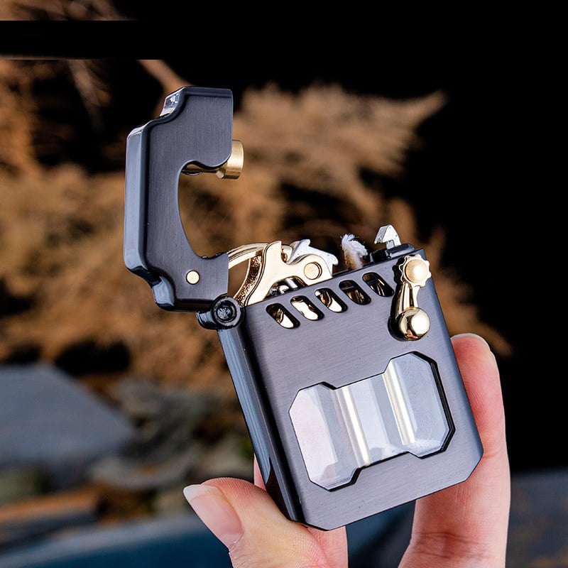 🔥 Mecha Metalen Rocker Aansteker