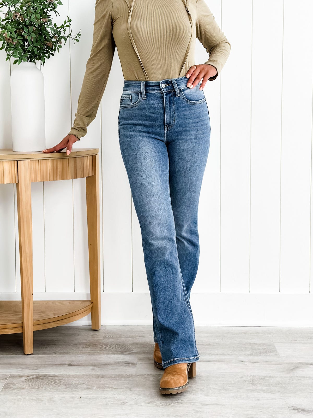 🍂🍂Holy Grail Tummy Control Bootcut Jeans👖