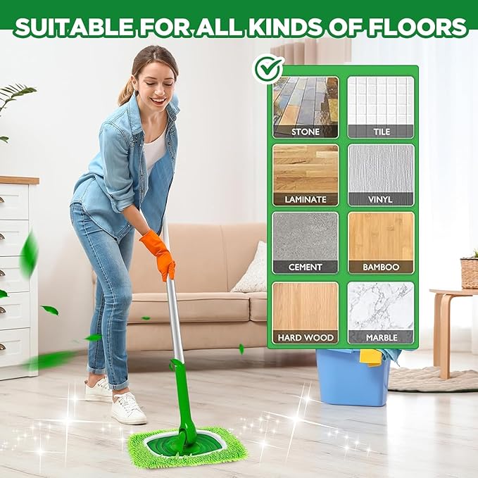 💥2025 New Hot Sale 50% OFF💥Chenille Reusable Mop Refill Pads for Home Use