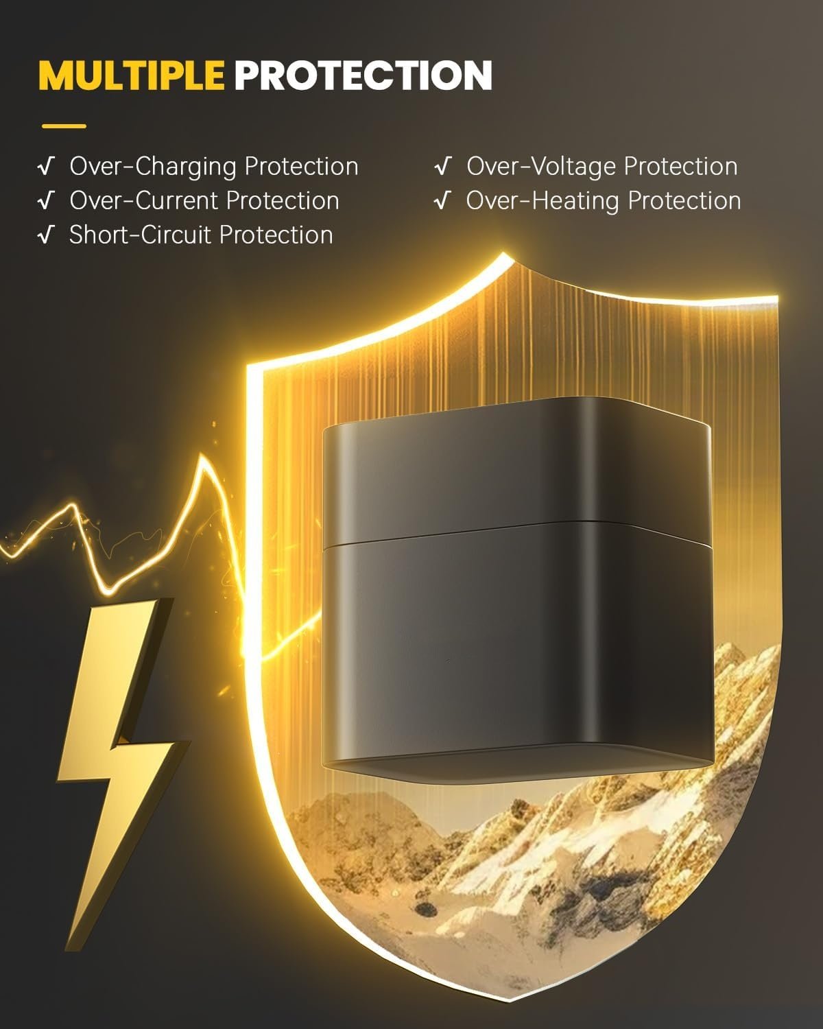 ✨HOT SALE 50% OFF🔋Li-ion Battery with Integrated Charging Storage Box💡Overcharge protection