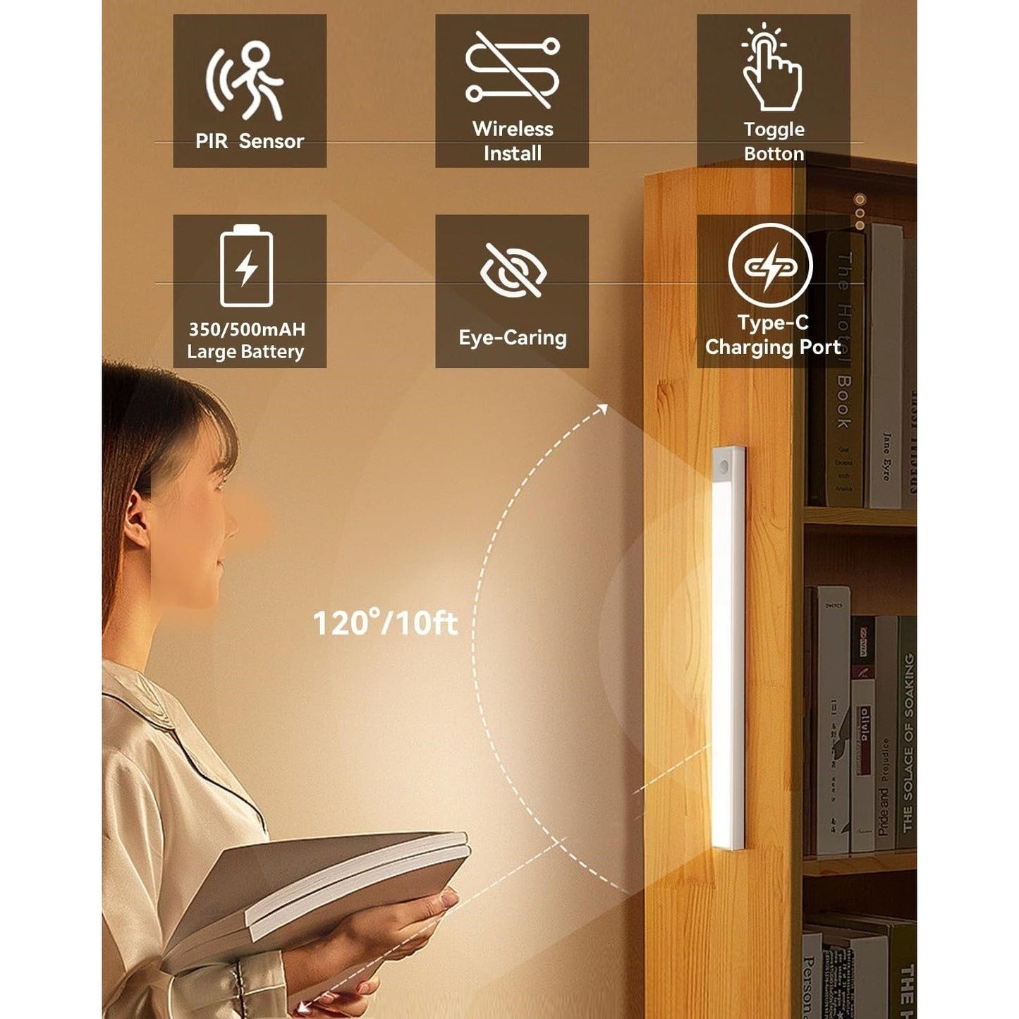 Hot sale 50%💝Smart Induction Self-Adhesive Magnetic Light Strip