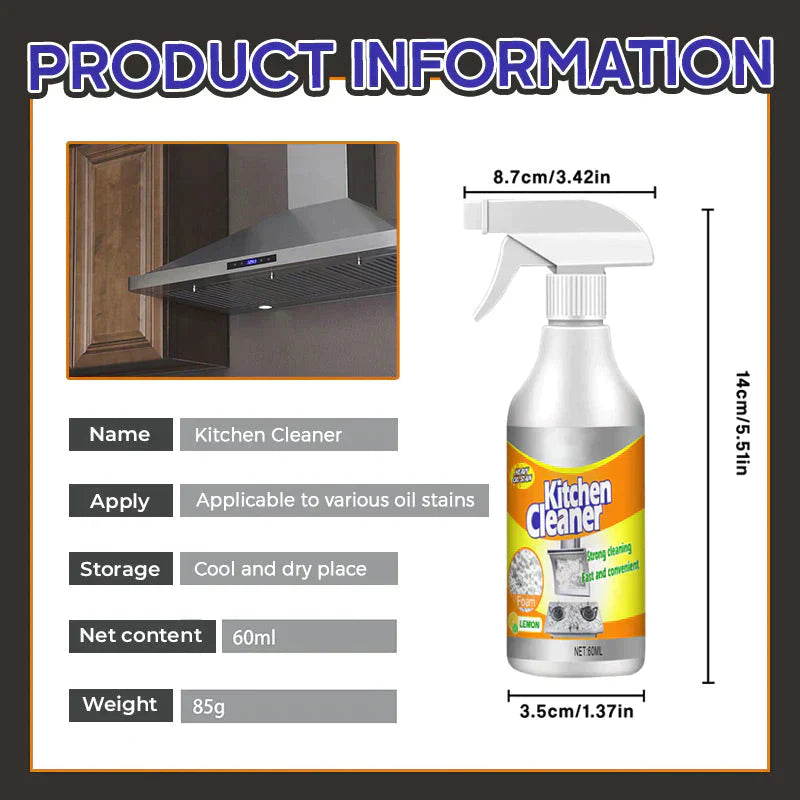 🔥NEW HOT SALE🔥 🏠Multifunctional Kitchen Foam Cleaner