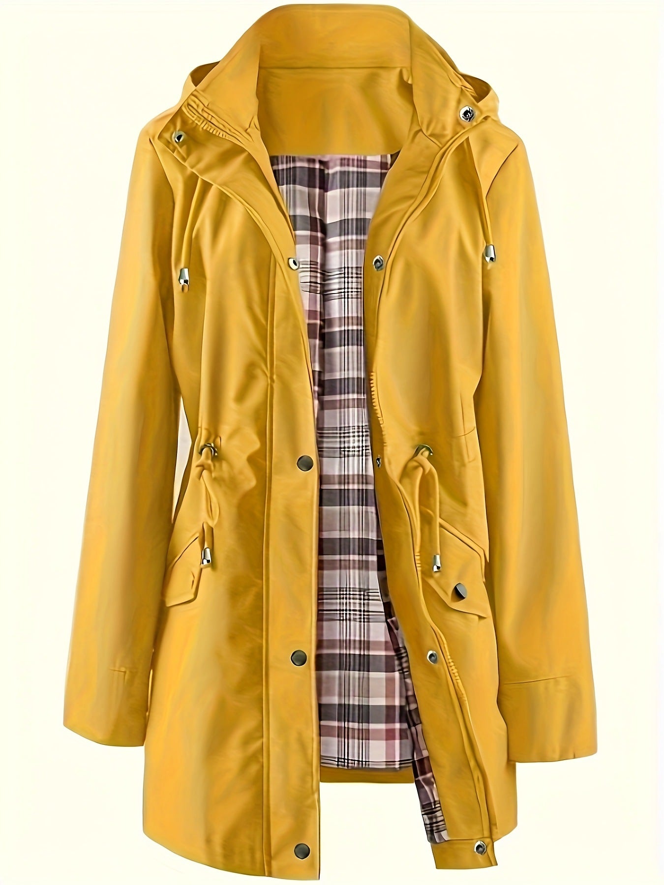 ❤️🔥New Arrival-50% Off🥰Solid Color Casual Jackets, Waterproof and Windproof Coats, Hooded Windbreakers