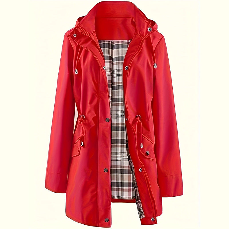 ❤️🔥New Arrival-50% Off🥰Solid Color Casual Jackets, Waterproof and Windproof Coats, Hooded Windbreakers