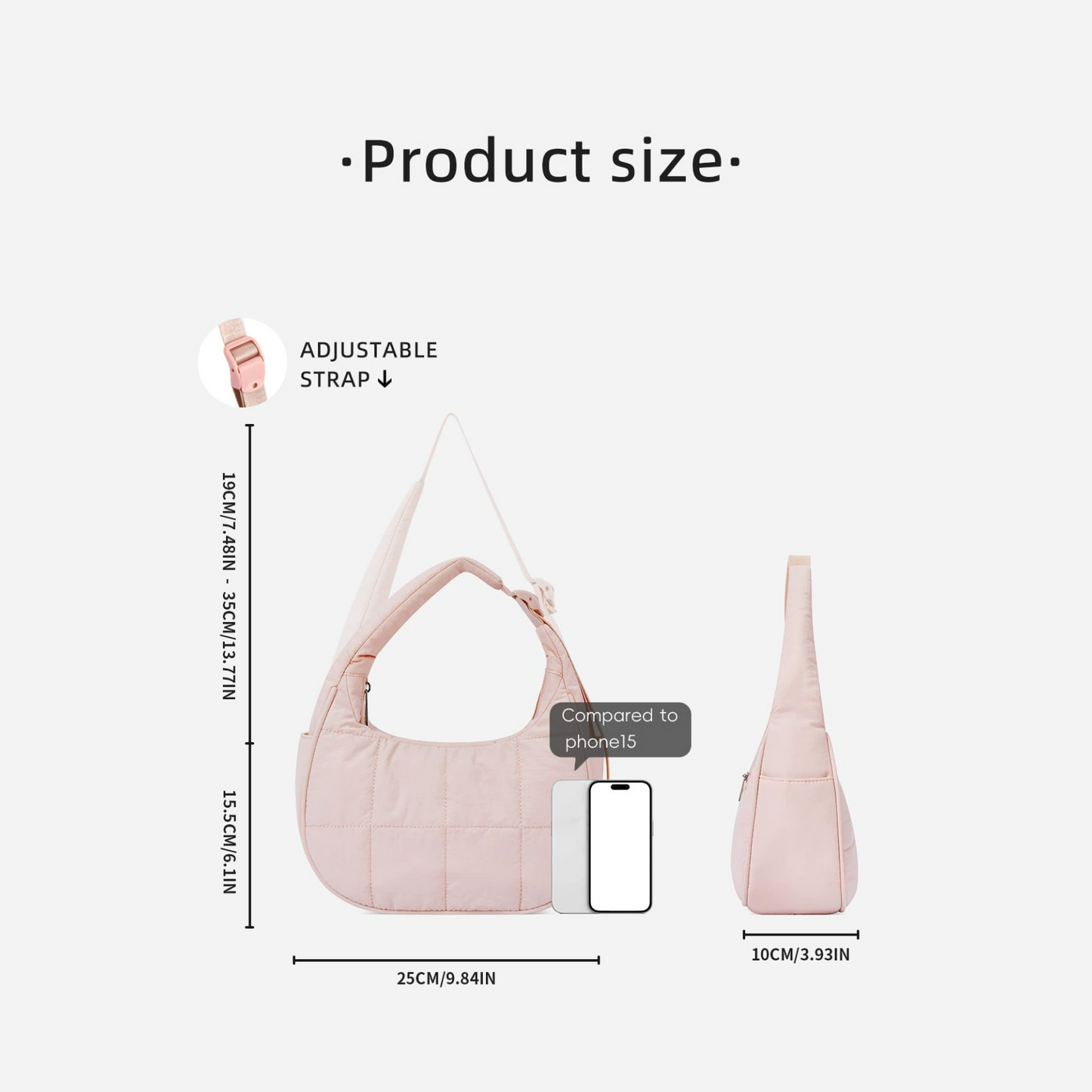 ⏳ Limited time 50% off! 💥Nylon Large Capacity Down Bag(The more you buy, the higher the discount)