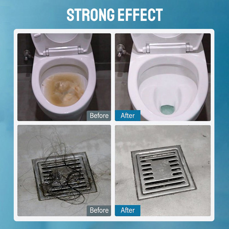 🔥The Choice of 80 Million Families!🔥 Multifunctional and Powerful Odor-removing Pipe Unclogging Agent