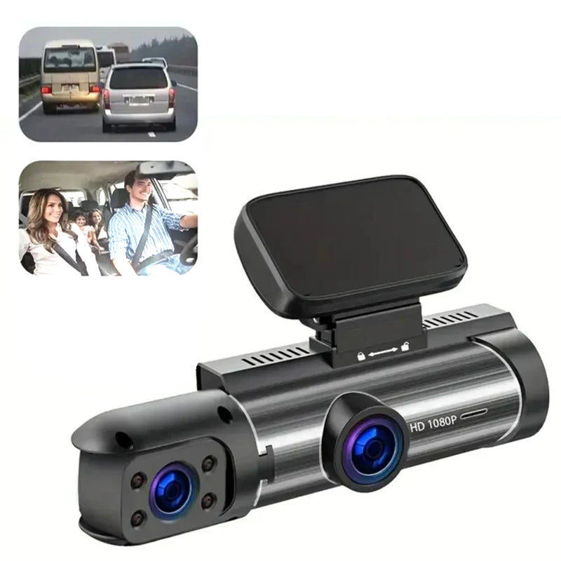 🚗📹 Conduisez plus intelligemment avec notre caméra de tableau de bord grand angle 170° – Double objectif, clarté 1080p !