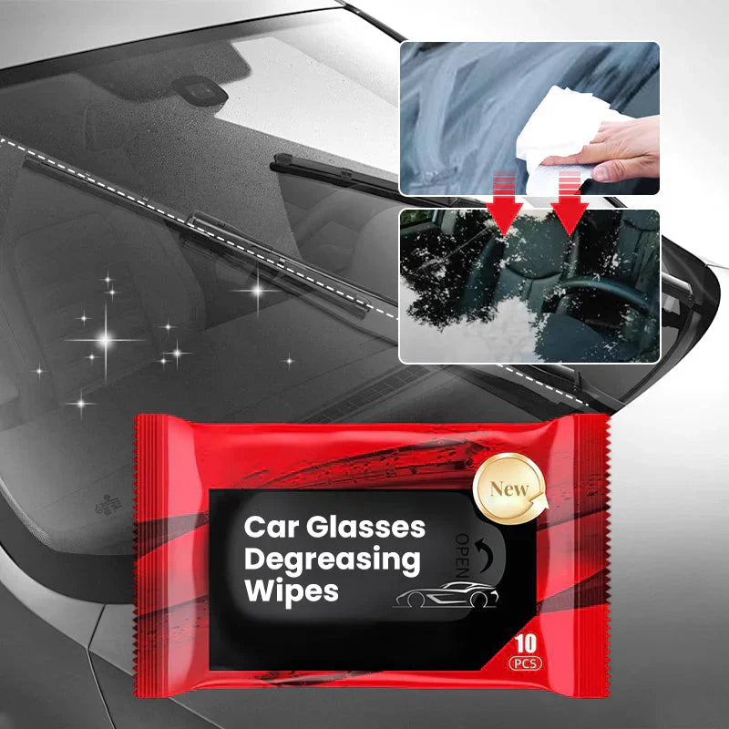💖Offre à durée limitée ACHETEZ-EN 1, OBTENEZ-EN 1 GRATUIT !!💖 Lingettes pour éliminer le film d'huile sur les vitres de voiture🔥Amateurs de voitures, dépêchez-vous !💥