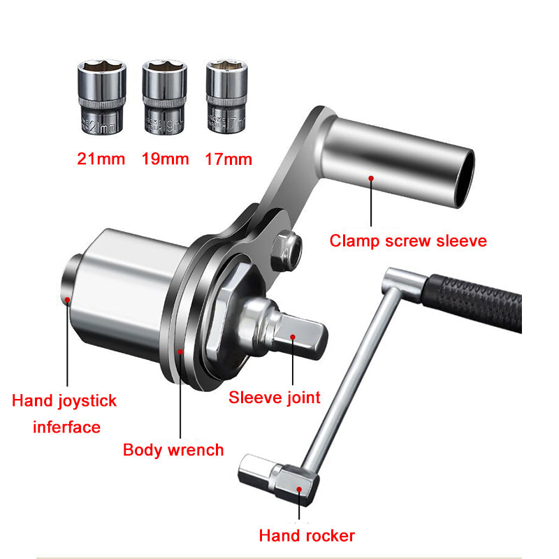 🔥Essential for families🔥Car tire nut disassembly tool kit
