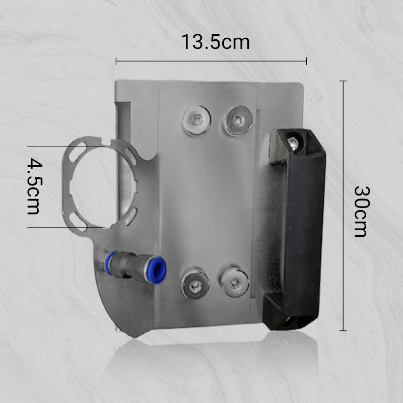 ✅Utilitaires professionnels👍Support de meuleuse d'angle pour coupe de chanfrein à 45° de carrelage