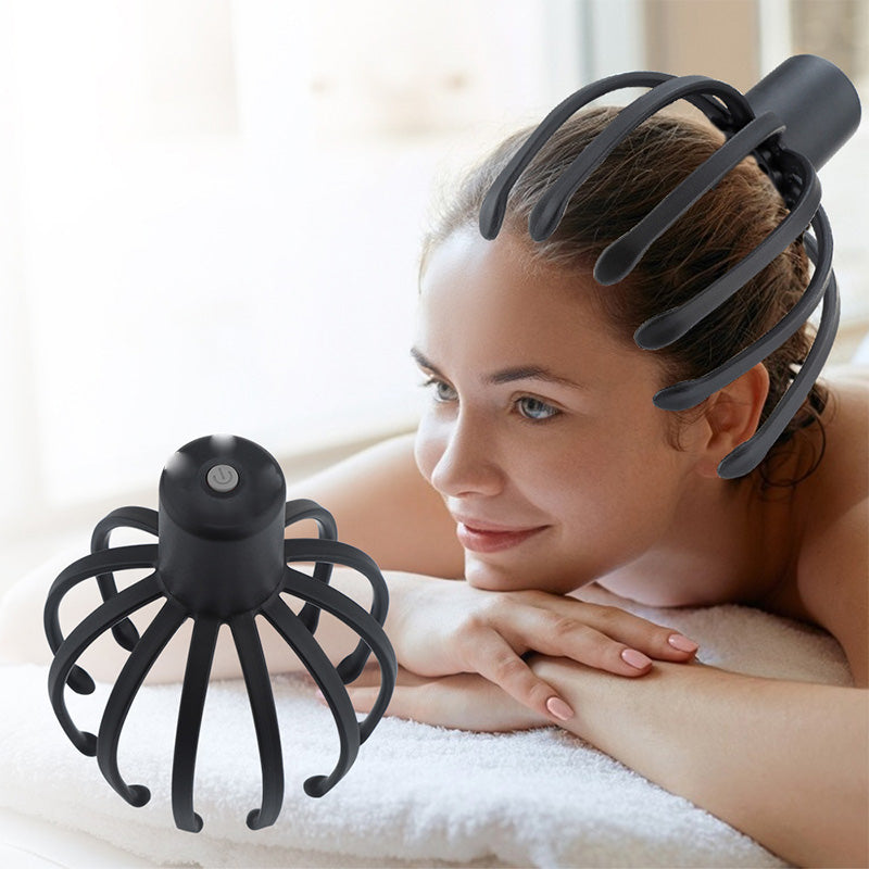 🎁🎄😎 “Soul Extractor”Adjustable Electric Octopus Claw Scalp Massager
