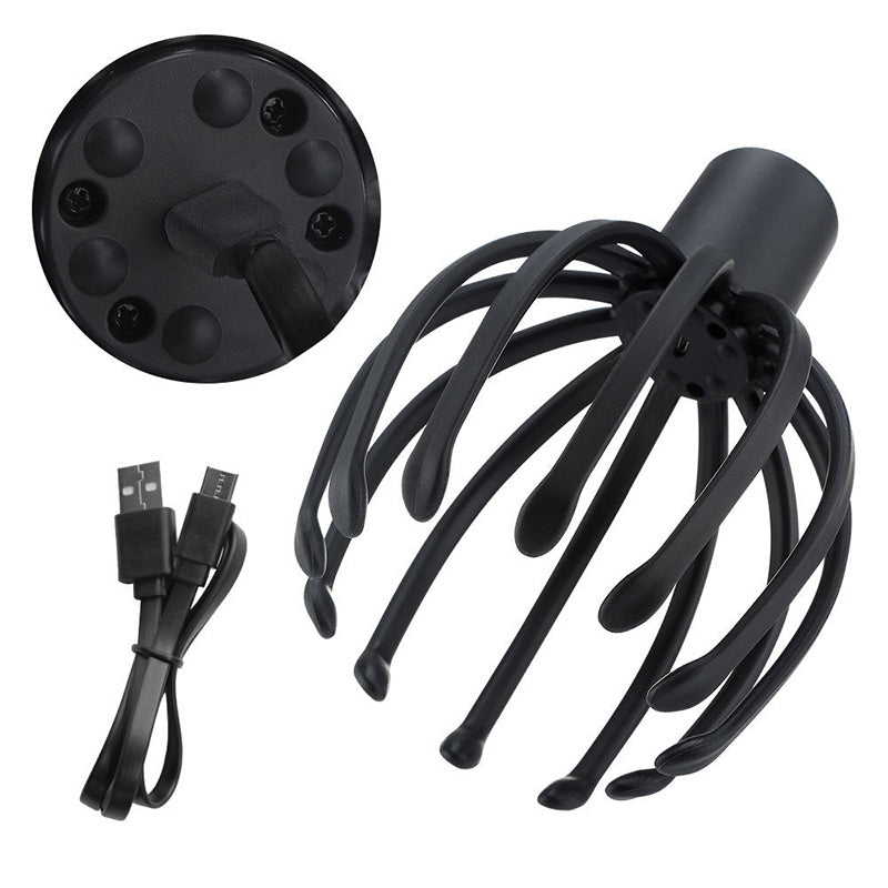 🎁🎄😎 “Soul Extractor”Adjustable Electric Octopus Claw Scalp Massager