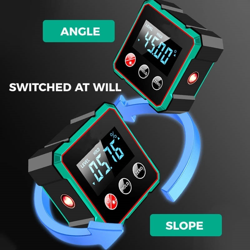 🔥Hot Sale - 50% off✨Magnetic Digital Angle Finder with Electronic Laser