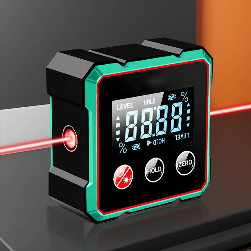 🔥Hot Sale - 50% off✨Magnetic Digital Angle Finder with Electronic Laser