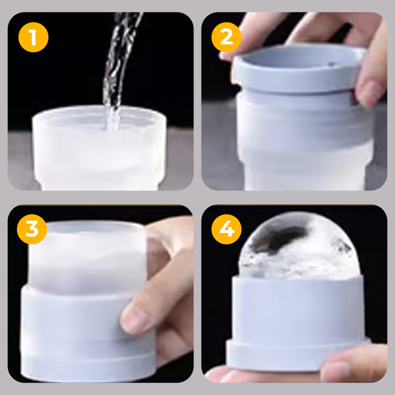 ⏳Découvrez la vente d'été à 50 % de réduction❄️ Machine à glaçons portable en silicone ❄️
