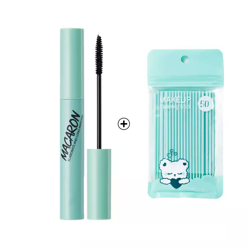 Smudge-Proof Waterproof Mascara for Lengthening, Volumizing & Curling