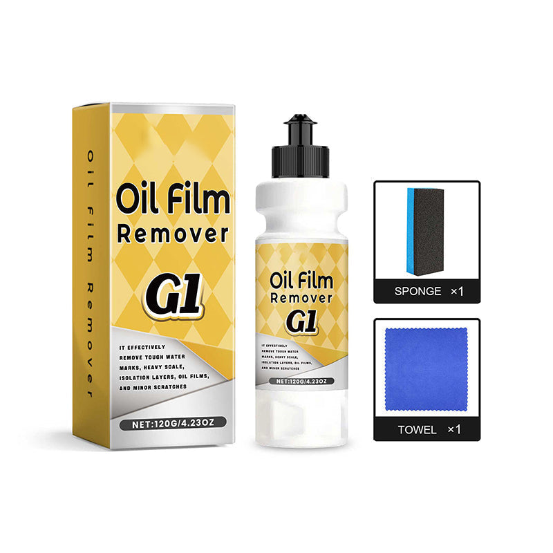 Décapant pour film d'huile sur vitre de voiture