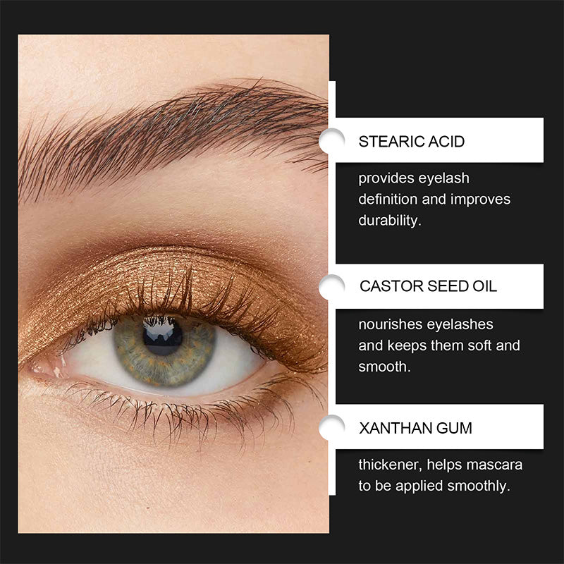 💖Kaufen Sie 1 und erhalten Sie 1 gratis💖Natürliche, lang anhaltende, wasserfeste und schweißfeste braune Wimperntusche🎁