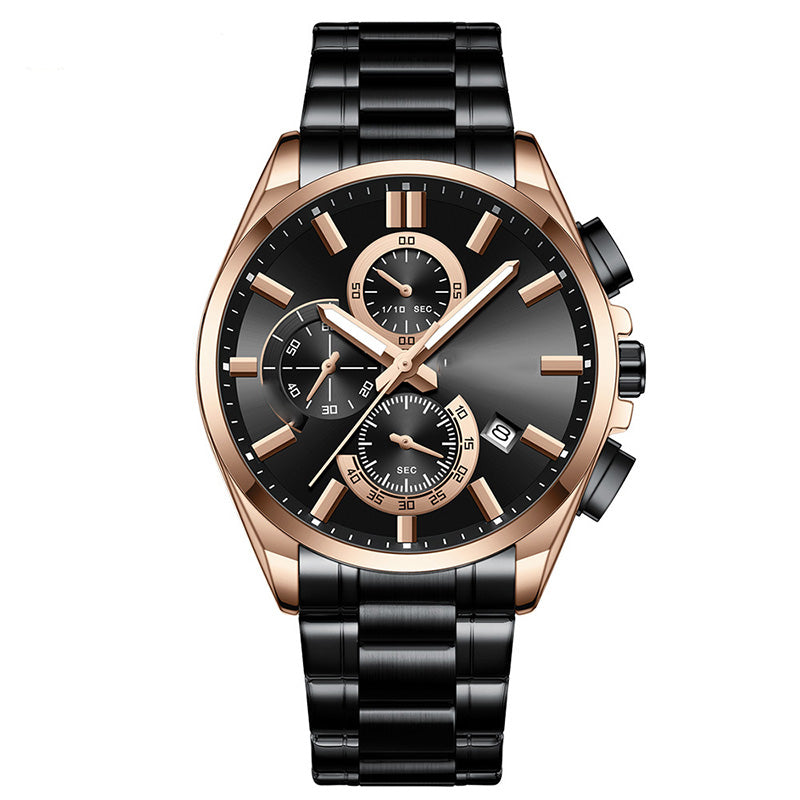 ⏳Time-limited Special⌛Men's Stainless Steel Business Wrist Watch