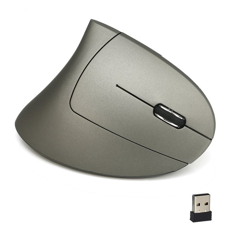 🖱️✨Kabellose, über USB wiederaufladbare, ergonomische vertikale optische Maus