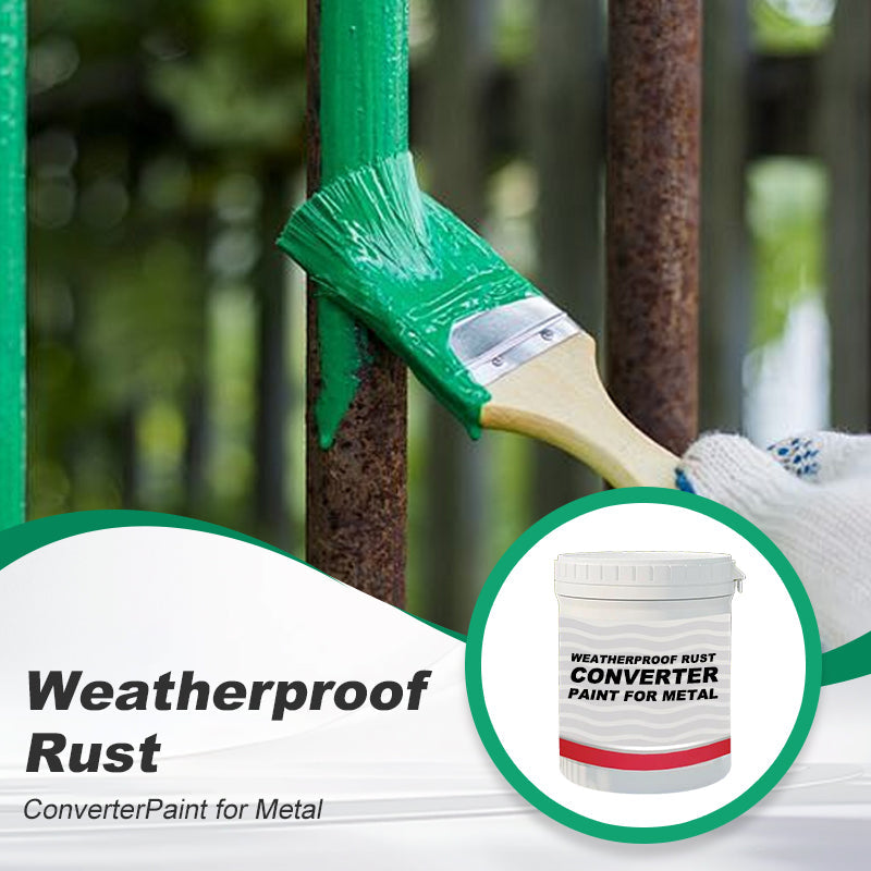 Weatherproof Rust Converter Paint for Metal