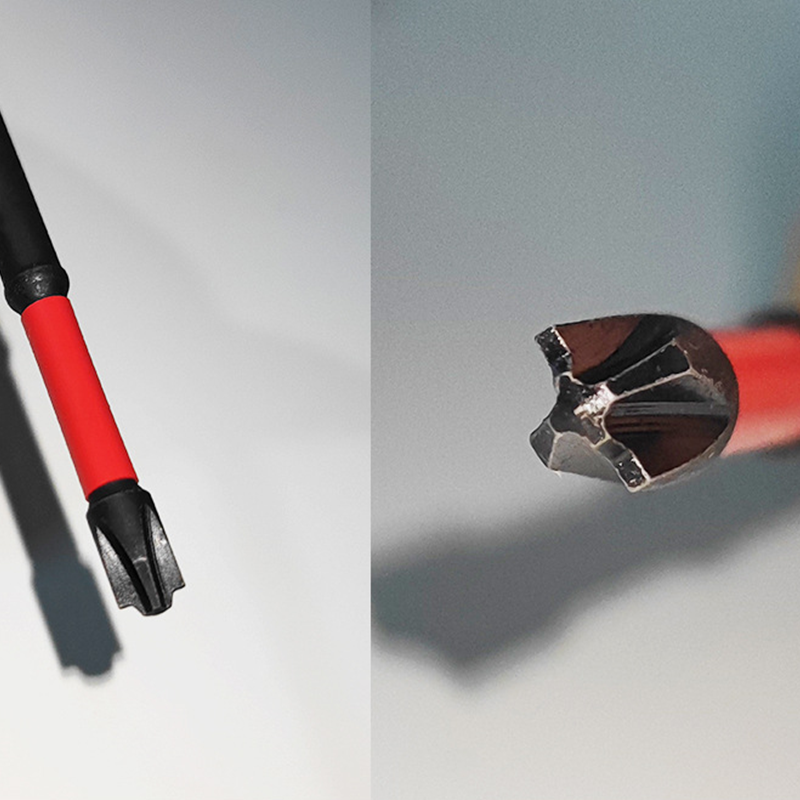 Phillips-Schlitzschraubendreherbits für Elektriker