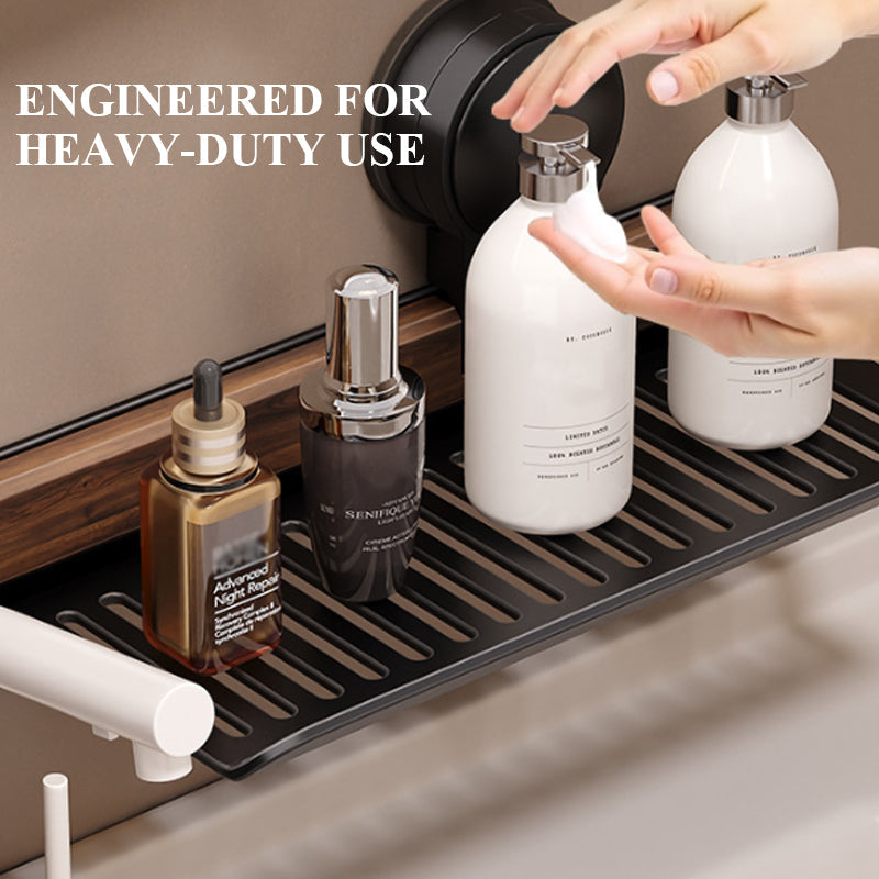 š„Hot sellingš„ Walnut Bathroom, Kitchen Suction Cup Shelf