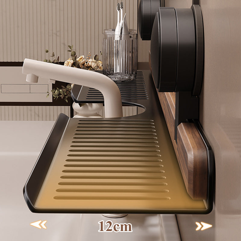 š„Hot sellingš„ Walnut Bathroom, Kitchen Suction Cup Shelf