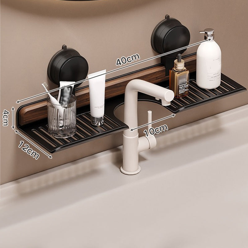 š„Hot sellingš„ Walnut Bathroom, Kitchen Suction Cup Shelf