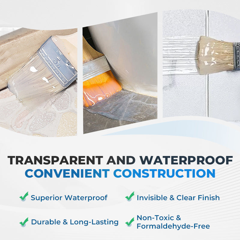 Revêtement imperméable transparent pour intérieur et extérieur