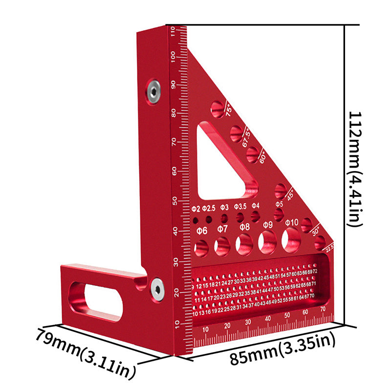 Aluminum Triangle Square for Woodworking