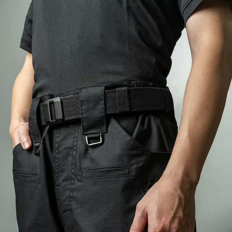 ⏳ Durée limitée 💥Ceinture en nylon extensible à boucle automatique pour homme