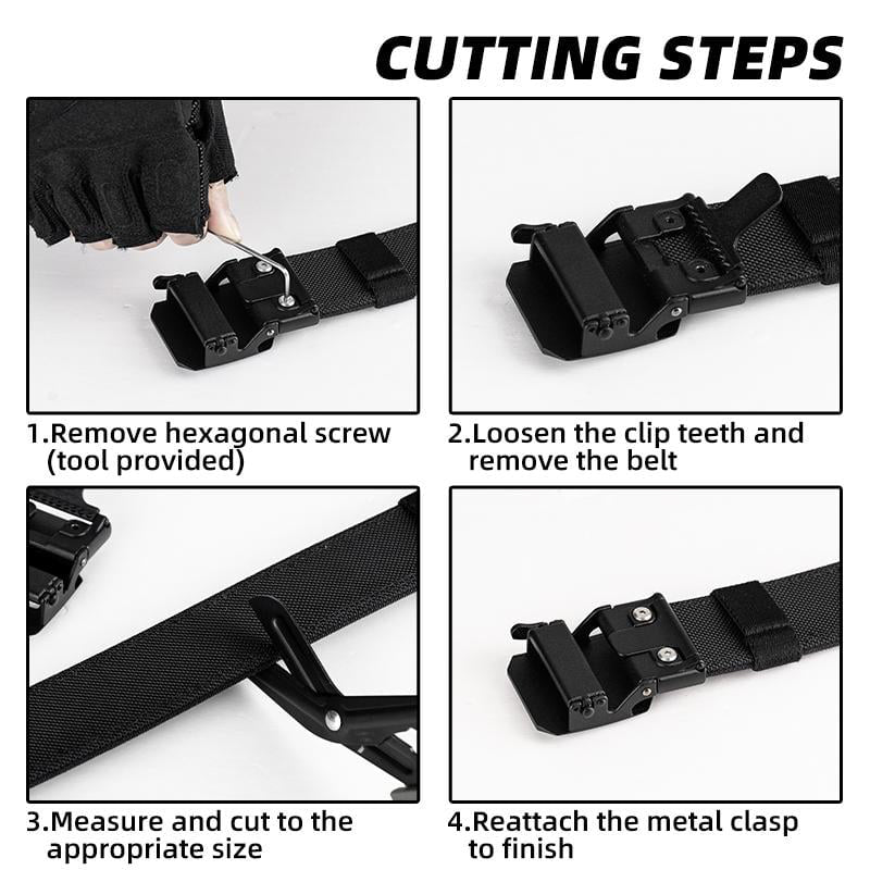 ⏳ Durée limitée 💥Ceinture en nylon extensible à boucle automatique pour homme