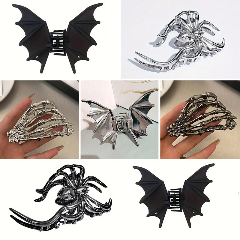Halloween Gothic Hair Claw Clip