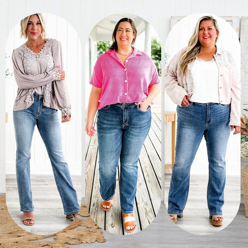💜LAST DAY-50% OFF💜High Stretch Tummy Control Jeans