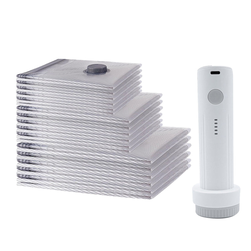 🔥 LAST DAY PROMOTION - 50%OFF 🔥 Travel Vacuum Storage Bags & Portable Pump Set