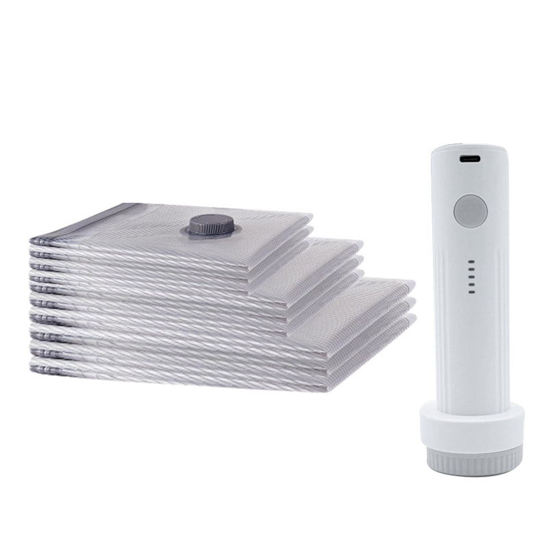 🔥 LAST DAY PROMOTION - 50%OFF 🔥 Travel Vacuum Storage Bags & Portable Pump Set