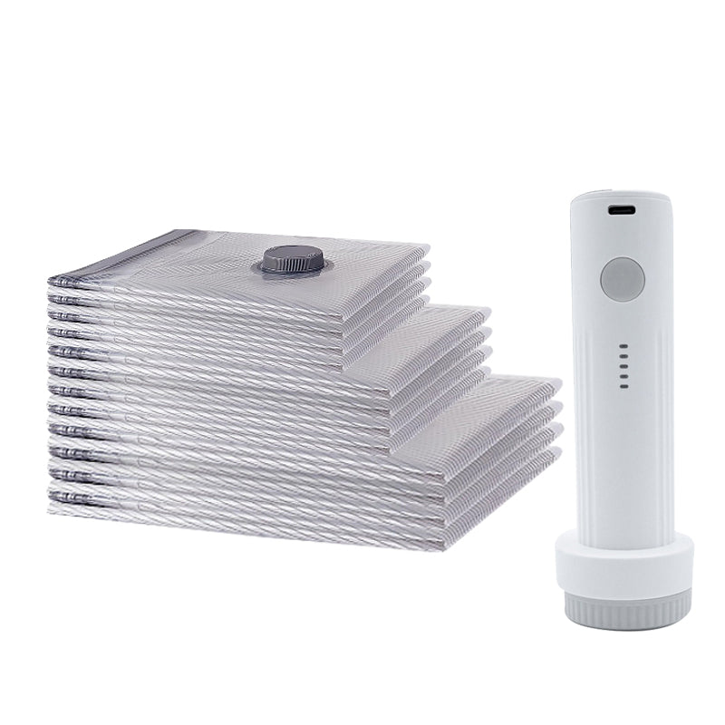 🔥 LAST DAY PROMOTION - 50%OFF 🔥 Travel Vacuum Storage Bags & Portable Pump Set