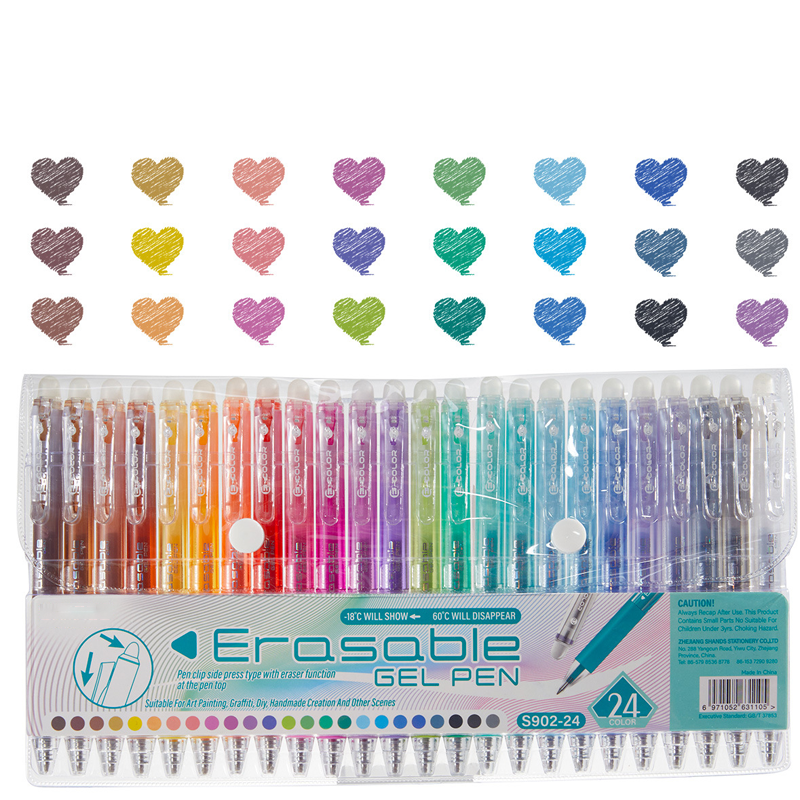 Erasable Color Click Pen
