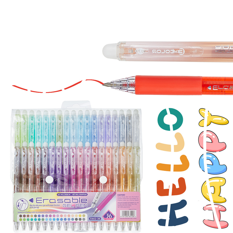 Erasable Color Click Pen
