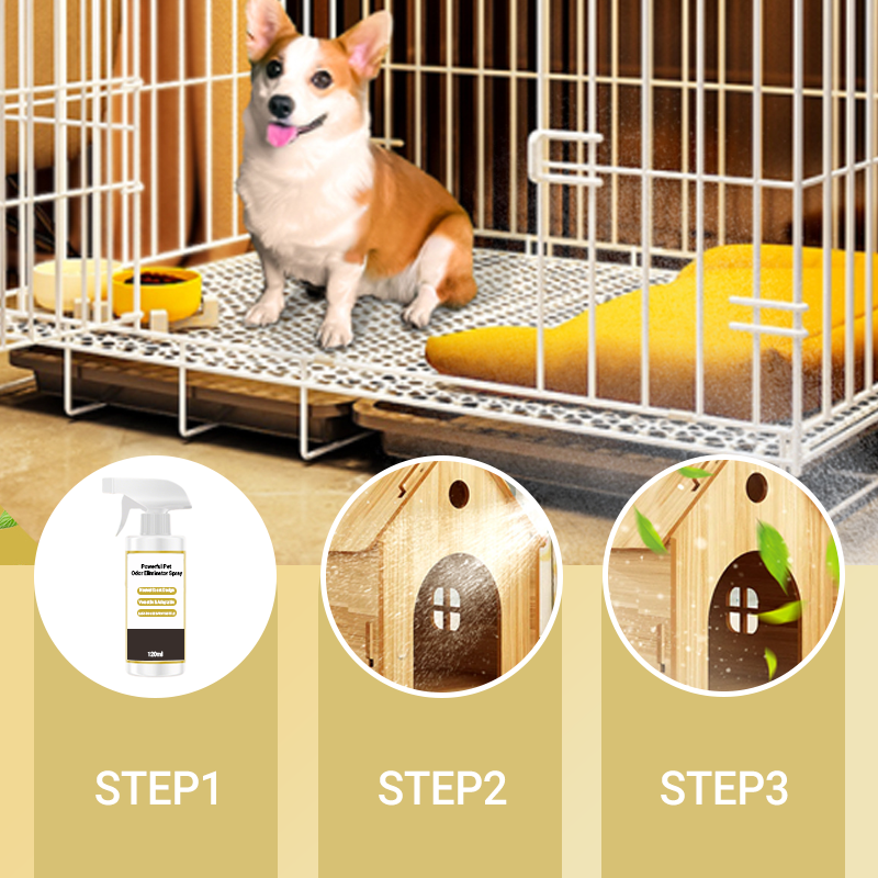 120ml Powerful Pet Odor Eliminator Spray