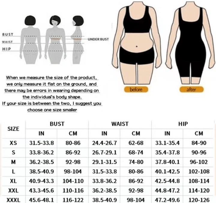 💃High Compression Bodysuit Body Shaperwear