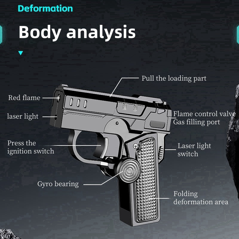 🔥50%OFF Hot Sale🔥Multi-Functional Foldable Windproof Lighter