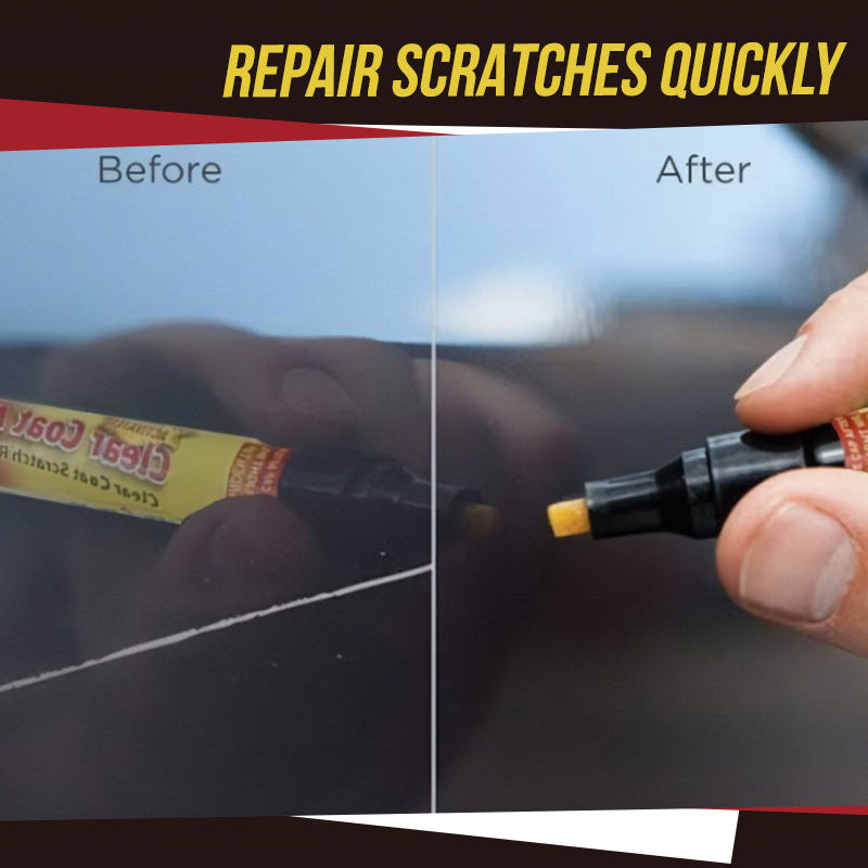 🚗 KÖP 1 FÅ 1 GRATIS! ✨ Penna för snabb reparation av bilrepor - Fyllningar &amp;  Blender ut repor på 60 sekunder, klarlack för alla bilfärger 🛠️📦